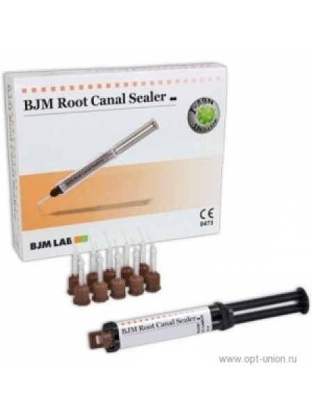 Root Canal Sealer BJM - эндокональный композитный силер (1 двойной шприц 5мл.+ аксессуары)